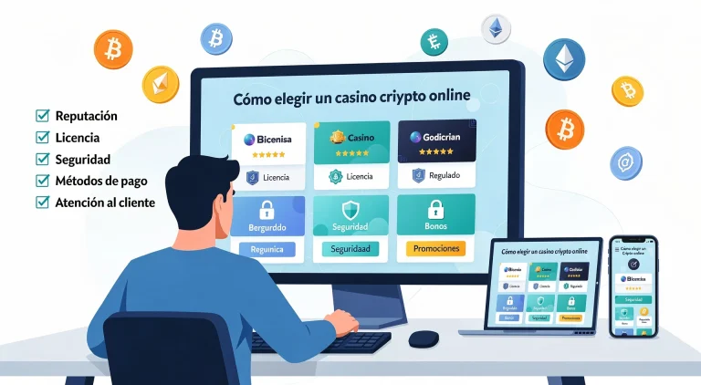 Cómo elegir un casino cripto online