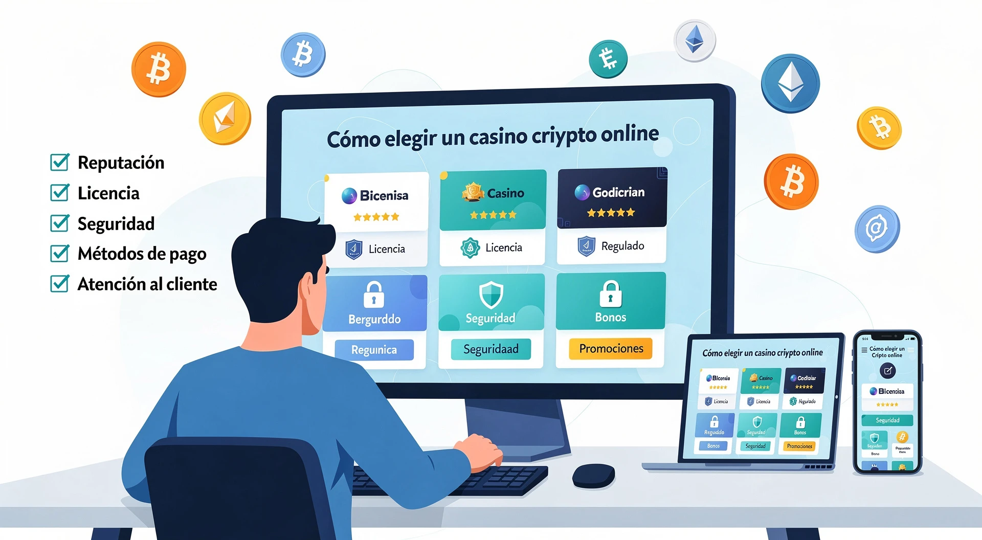 Cómo elegir un casino cripto online