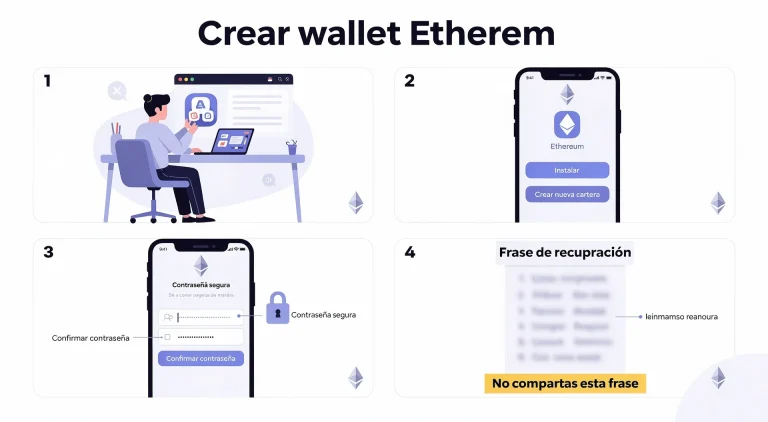 Crear wallet Ethereum paso a paso